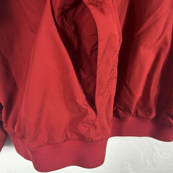 🔥🏈 Vintage OKLAHOMA SOONERS Nike Clima-Fit Quarter Zip Pullover Jacket Sz Lg - Picture 6 of 16